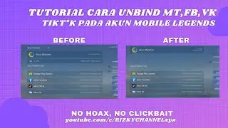 TUTORIAL CARA UNBIND PAKSA/UNPAK AKUN MOBILE LEGENDS MLBB