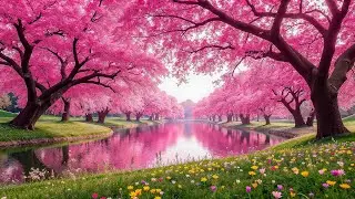 🌸 Душа отдыхает с дыханием весны и мягкой музыкой