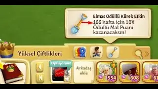 Farmville 2 166 Hafta Double Time,Elmas Kürek ve Ustalık