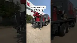Large vehicle mounted pneumatic#waterwelldrillingmachine #boreholedrillingmachine #drillingrig
