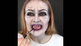 #lallorona flunch makeup tutorial #Halloweenideas #thebestomakeupz #witchesmakeup