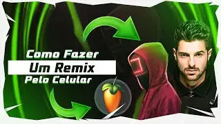 COMO FAZER UM REMIX NO CELULAR | PASSO A PASSO - FL Studio Mobile Tutorial |
