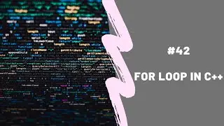 for Loop in c++