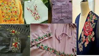Hand embroidry design@latest trends