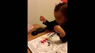 Ella painting 10/14