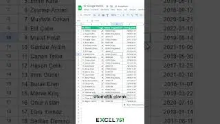 Sheets - Virgüllü Verileri Ayrıştırma (CSV Formatını Tabloya Çevirme) | EXCEL 751   #gsheets
