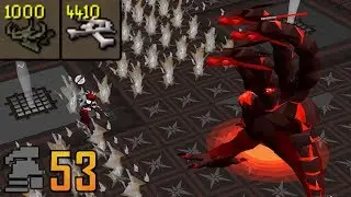 Alchemical Hydra: The First 500 - OSRS Ironman #53 | noobledooble