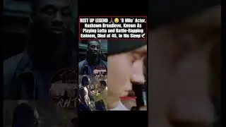 8 Mile actor Nashawn Breedlove passed away at the age of 46🕊️.  