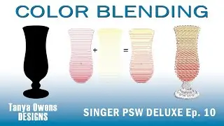 How to Create Custom Embroidery with PSW Deluxe: Color Blending