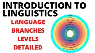 What is linguistics? | Branches of Linguistics | Introduction to Linguistics| Levels of Linguistics