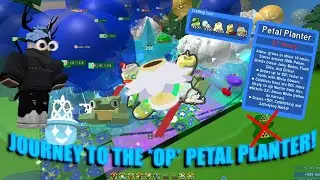 Journey to the *OP* PETAL PLANTER! #1 | Bee Swarm Simulator |