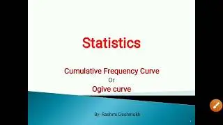 Statistics Lecture-6 (BBA,BCA,BSc)