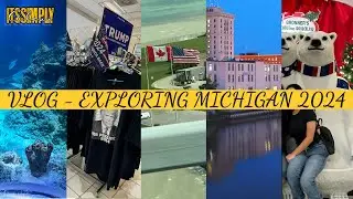 I VISITED THE USA! | Saginaw, Michigan Vlog