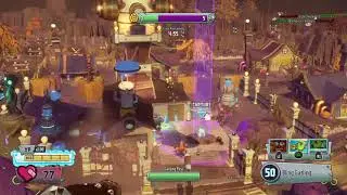 Plants vs Zombies GW2 Zomburbia rocket bot wheeze inducing clip