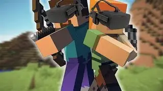 (LIVE) birthday stream - Attempting Minecraft In Minecraft VR Survival/ BMC Server
