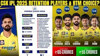 IPL 2025 Retention List: Check Chennai Super Kings Retention List I CSK Retention List I MS Dhoni