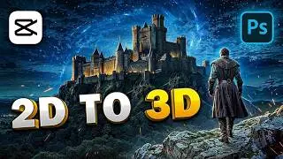 How to CREATE 3D Parallax Effect in CAPCUT + PHOTOSHOP | without CapCut Pro