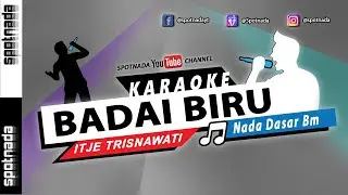 Badai Biru | KARAOKE NADA PRIA LIDA 2021