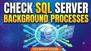 How to check SQL Server Background Processes
