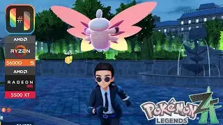 Pokemon Legends ZA PC Gameplay Ryzen 5 5600g Rx 5500 XT Ultrawide