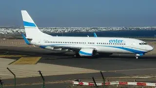 Blustery RWY 03 Departures | César Manrique-Arrecife Airport | 13/08/2019