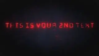 Horror Text Intro