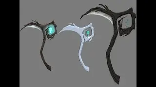 Sculpting and Painting a Scythe in Mudbox