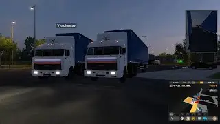 КАК ЗАХОДИТЬ В ТРУКЕР МП НА СЕРВЕР     ...  ЕТС 2 + ИГРОВОЙ РУЛЬ ..