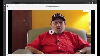 Project 5 | Adobe InDesign | Linking to video in Dropbox
