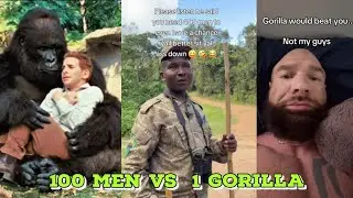 100 MEN VS 1 GORILLA