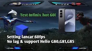 Test Ultraman Nexus PS2 emulator AetherSx2 | Infinix Hot 60i 