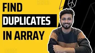 How To Find Duplicates In Array