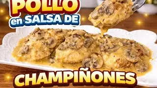 Delicious chicken and mushroom recipe, easy and quick recipe #video #recipe