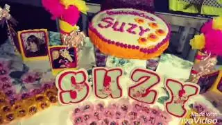 Aniversário da Mana, Suzy: Rosa e amarelo!