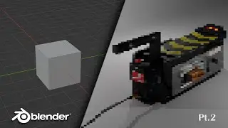 Let's model ghostbuster trap pt.2 - Blender