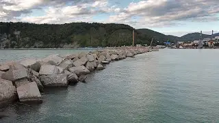 Порт Туапсе. Пешком по волнолому