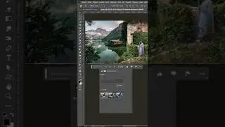 Criando uma composição com duas imagens com a IA - Preenchimento Generativo no PS Beta! #shorts