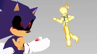 Sonic.exe Против Норуто