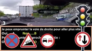 2023 Examen code de la route france ✅😘 examen type test permis de conduire 4
