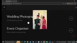 Building a photoshoot studio from Scratch | HTML, CSS, JavaScript