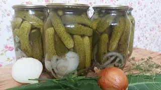 Обалденные маринованные огурцы. Закрываю каждый год.