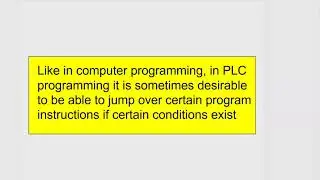 Program Control Instructions