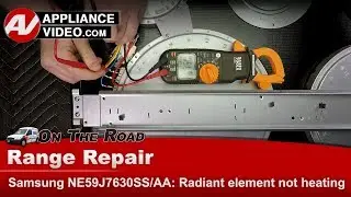 Samsung Stove Repair - Radiant Element Not Heating - Triple Radiant Element