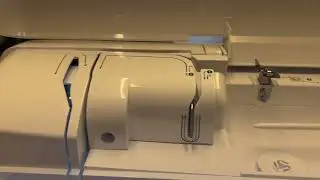 Enchendo a bobina na brother máquina de bordar