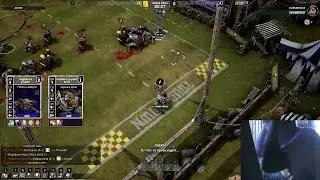 Читы или везение? НЕВЕРОЯТНЫЙ УСПЕХ СОПЕРНИКА на последнем ходу Blood Bowl 3 Мультиплеер