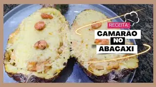 Camarão no Abacaxi Surpreendente - Millena Trocato