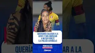 Altercado entre la Policía y los jugadores de la selección de Perú de fútbol en España #shorts