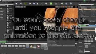 Editing Animations from inside Unreal Engine.