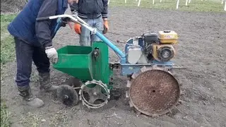 Мотоблок працює!
