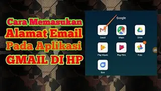 Cara Memasukan Alamat Email Pada Aplikasi GMAIL Pada HP Android 📱